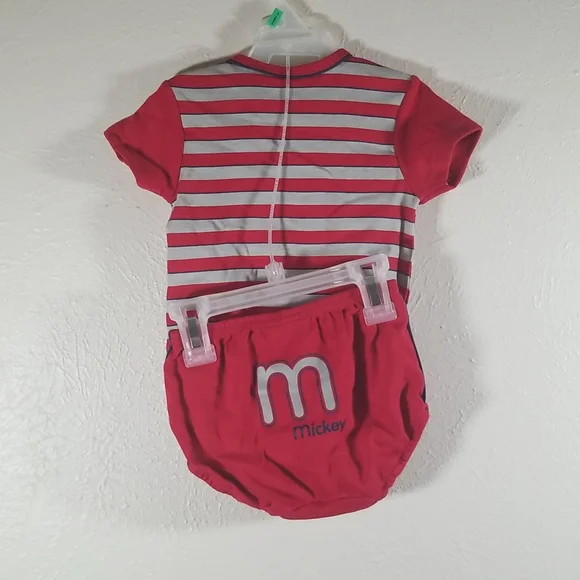 Two Disney (Mickey & Winnie) 2 piece sets for 6/9 months BRAND NEW - Picture 4 of 14
